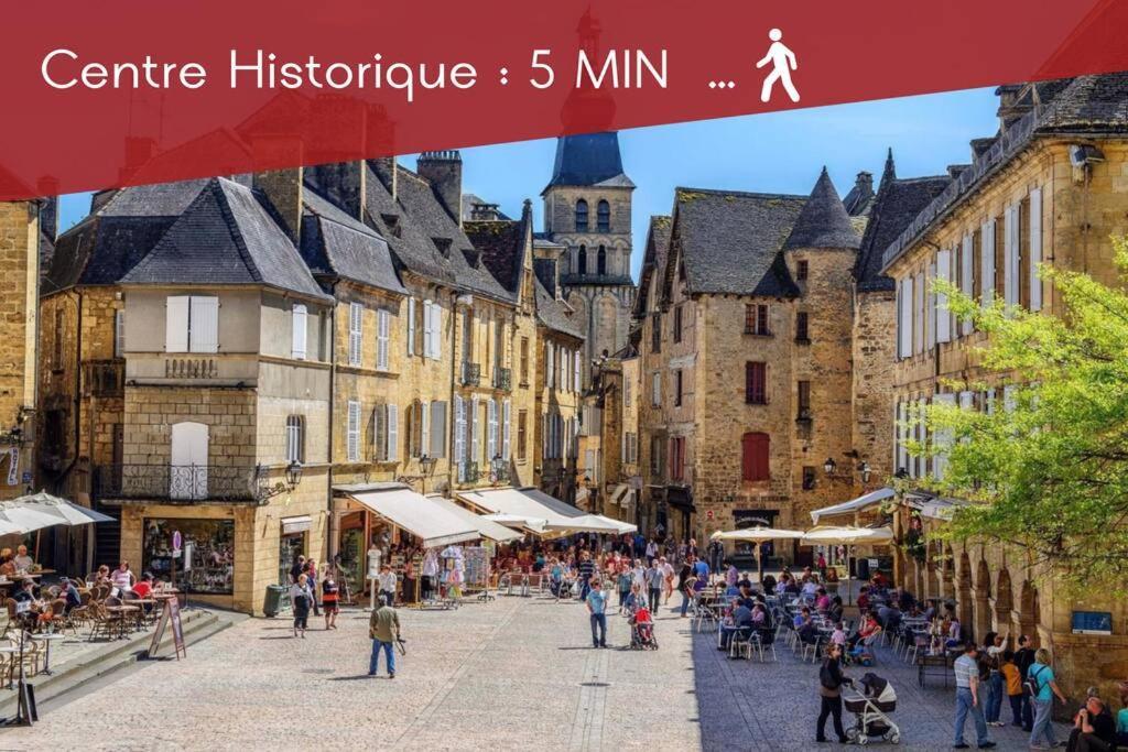 Le Vertigo Proche Centre Histo Avec 2 Parkings Sarlat-la-Canéda Exteriér fotografie